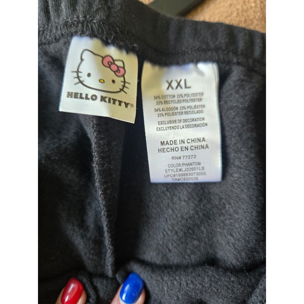 Hello Kitty Women's Jogger Pants, Sizes XXL - Picture 7 of 9